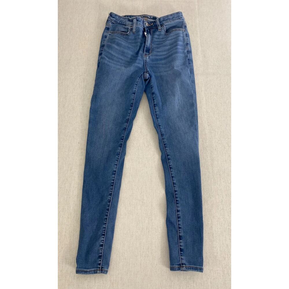 American Eagle Jeans Womens 2 Blue Denim Next Level Stretch Skinny